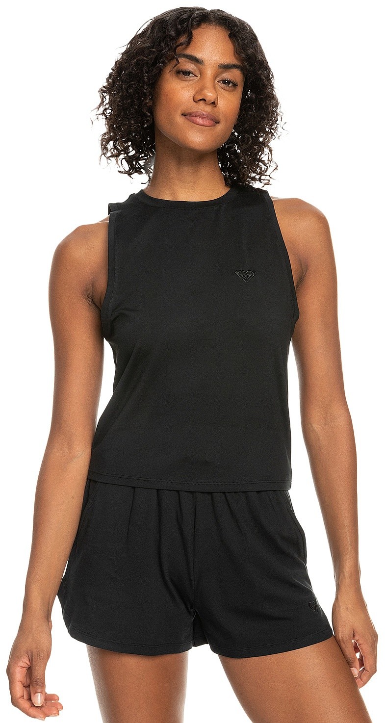 maillot de corps Roxy Naturally Active - KVJ0/Anthracite - women´s