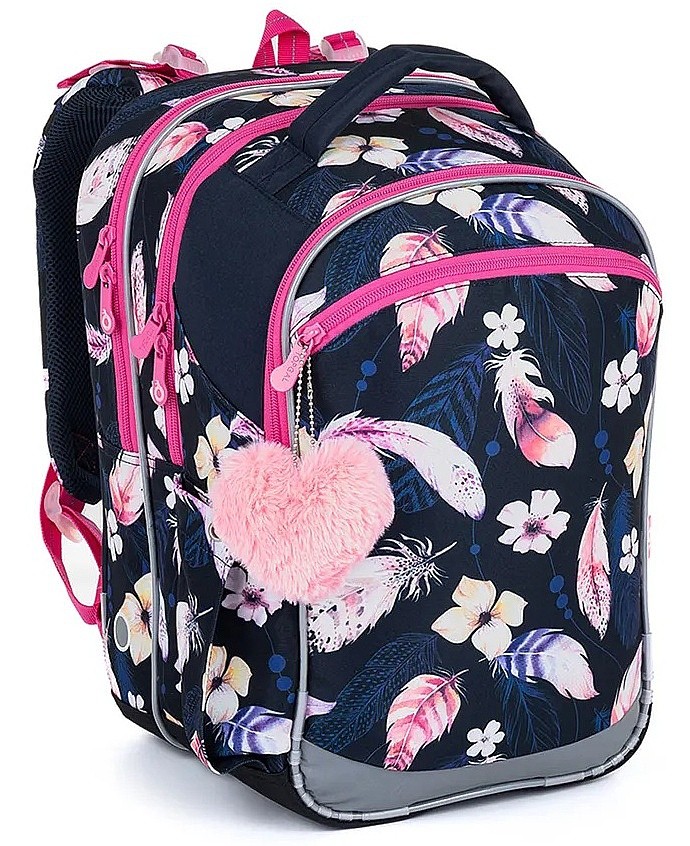 Rucksack Topgal COCO 23006 - G/Dark Blue/Pink - girl´s