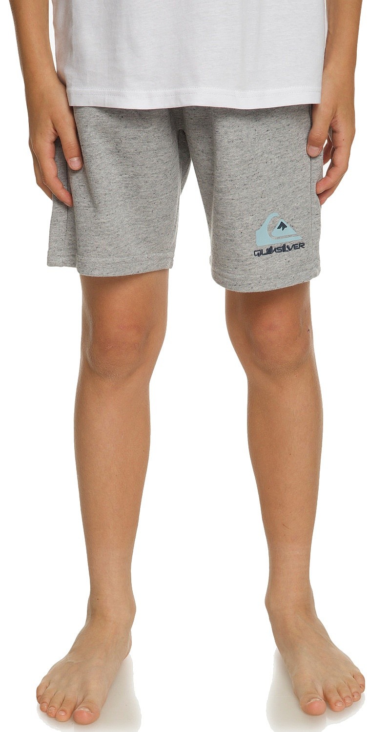 short Quiksilver Easy Day - SEYH/Light Grey Heather - boy´s