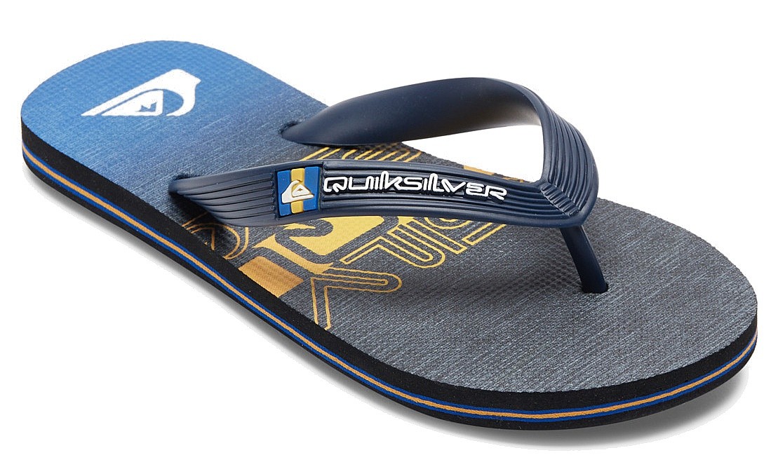 japonki Quiksilver Molokai Art - XKKN/Black/Black/Orange