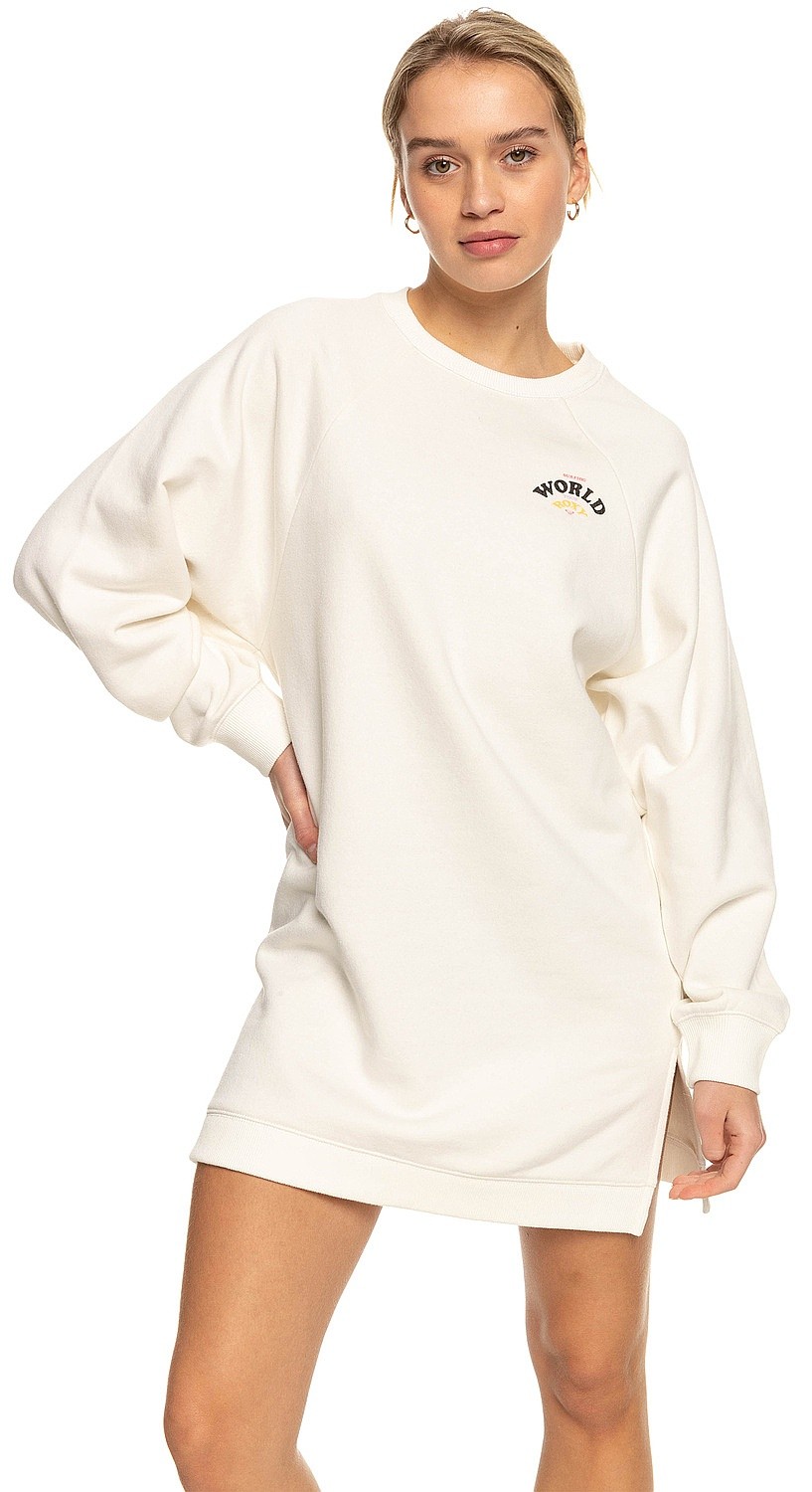 Kleid Roxy Breaking Waves B - WBK0/Snow White - women´s