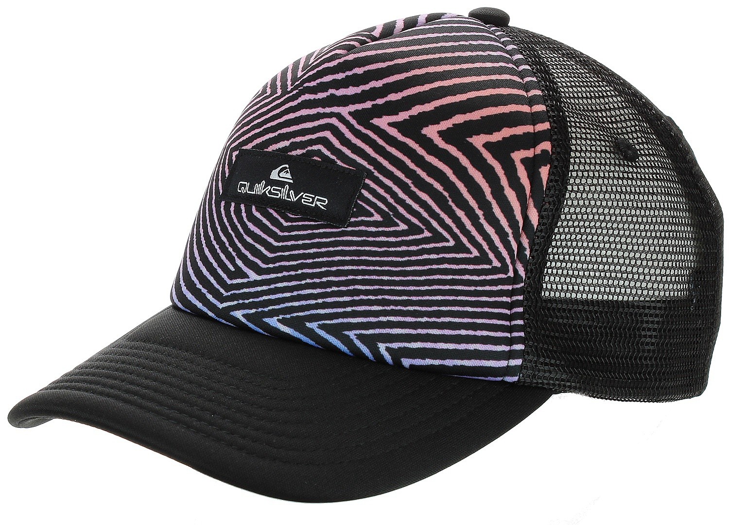 kšiltovka Quiksilver Buzzard Coop Trucker - KVJ0/Black