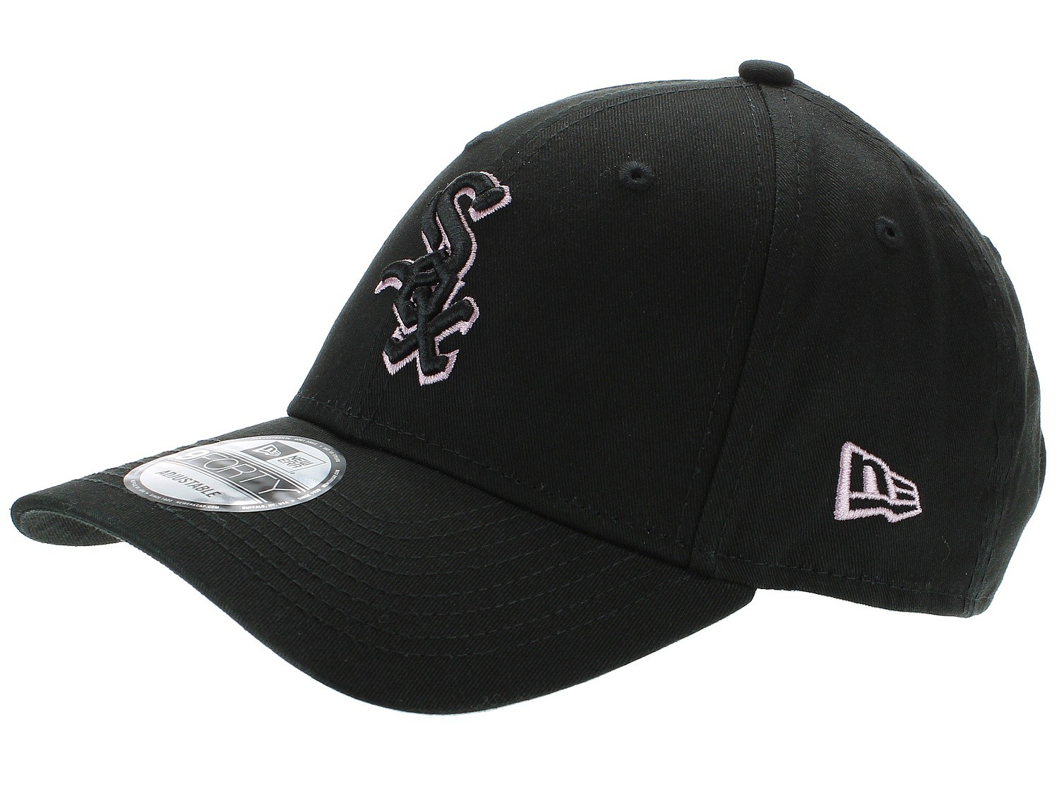 casquette New Era 9FO Team Outline MLB Chicago White Sox - Black/Desert Rose - men´s