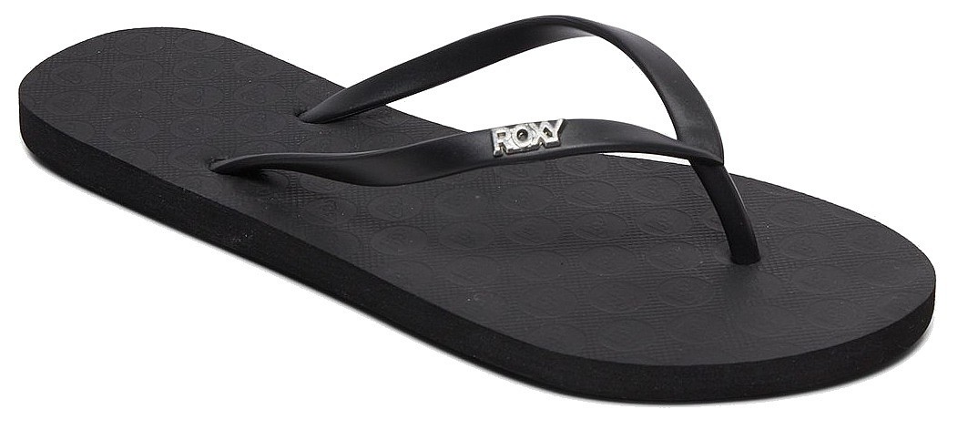 žabky Roxy Viva IV - Black Smooth