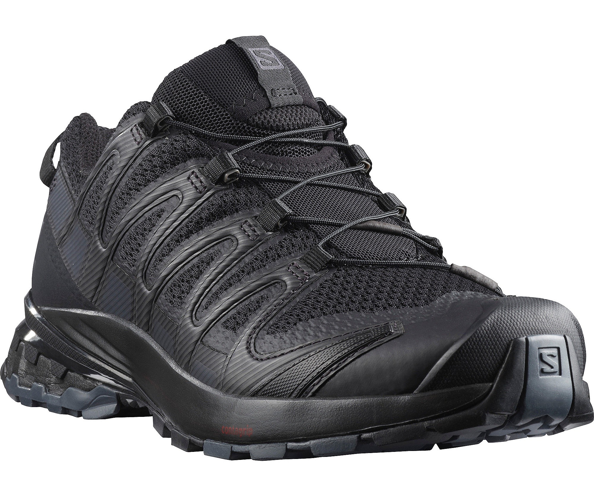 chaussures Salomon XA Pro 3D V8 W - Black/Phantom/Ebony - women´s