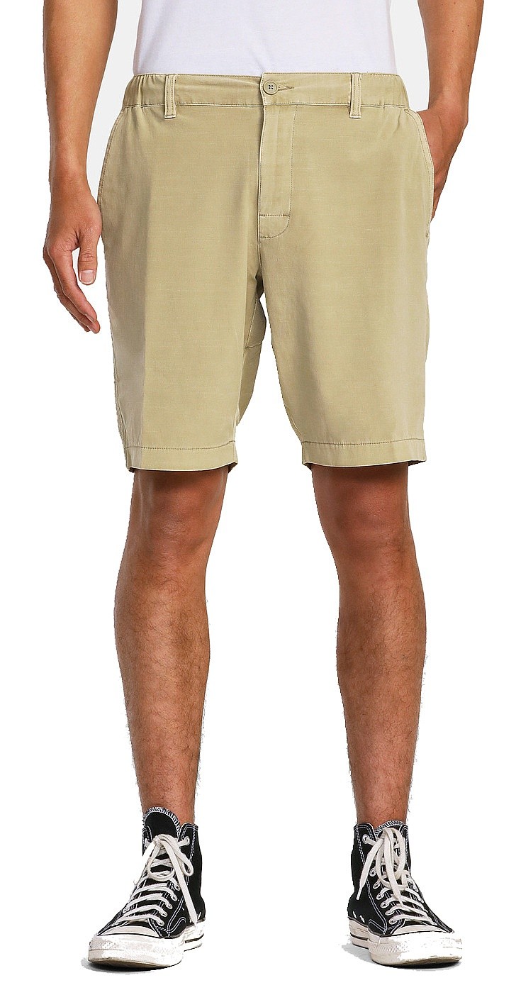 шорты RVCA All Time Coastal Rinsed Hybrid - Khaki - men´s