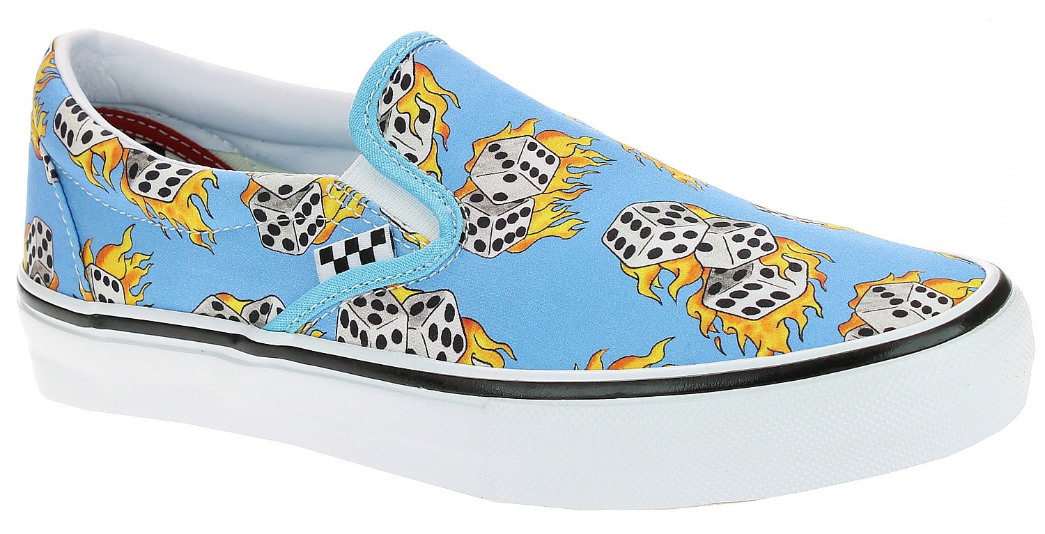 sko Vans Skate Slip-On - Synth Blue - men´s