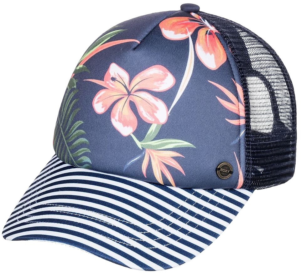 šiltovka Roxy Beautiful Morning Trucker - BSP6/Mood Indigo Tropical Depht