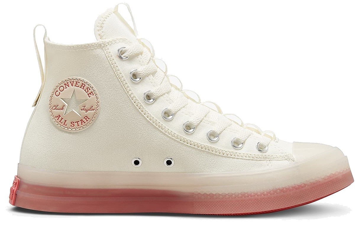 chaussures Converse Chuck Taylor All Star CX Explore Hi - A02810/Egret/Beach Stone/Rhubarb Pie
