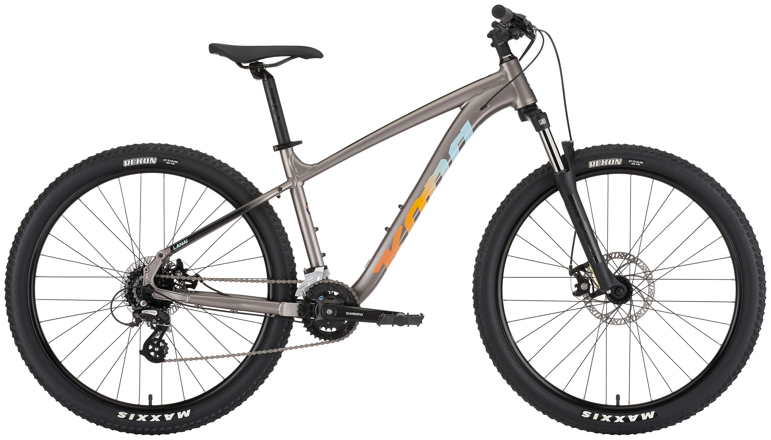 vélo Kona Lana'I 29" - Satin Faux Raw Silver Grey