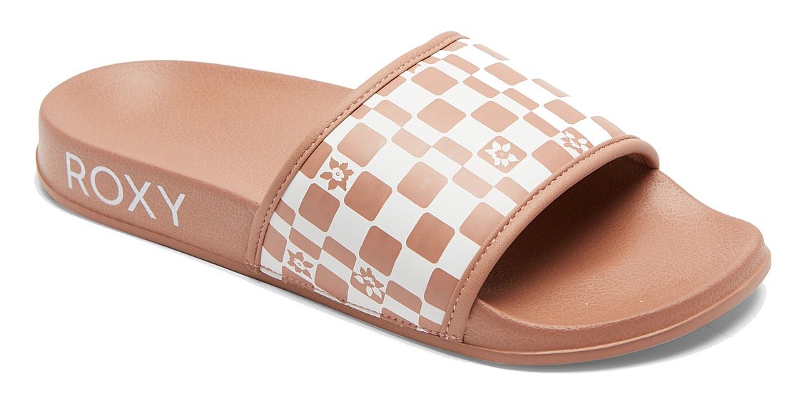 sko Roxy Slippy IV - WT0/White/Tan - women´s
