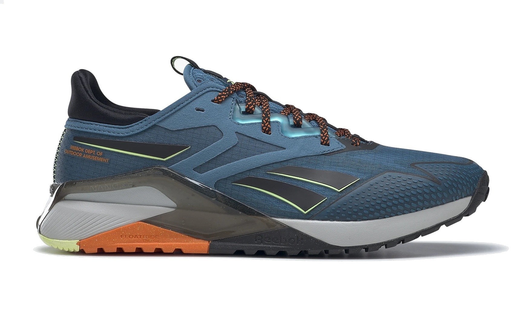 chaussures Reebok Performance Nano X3 TR Adventure - Steely Blue S23-R/Core Black/Smash OrangeS23-R - men´s
