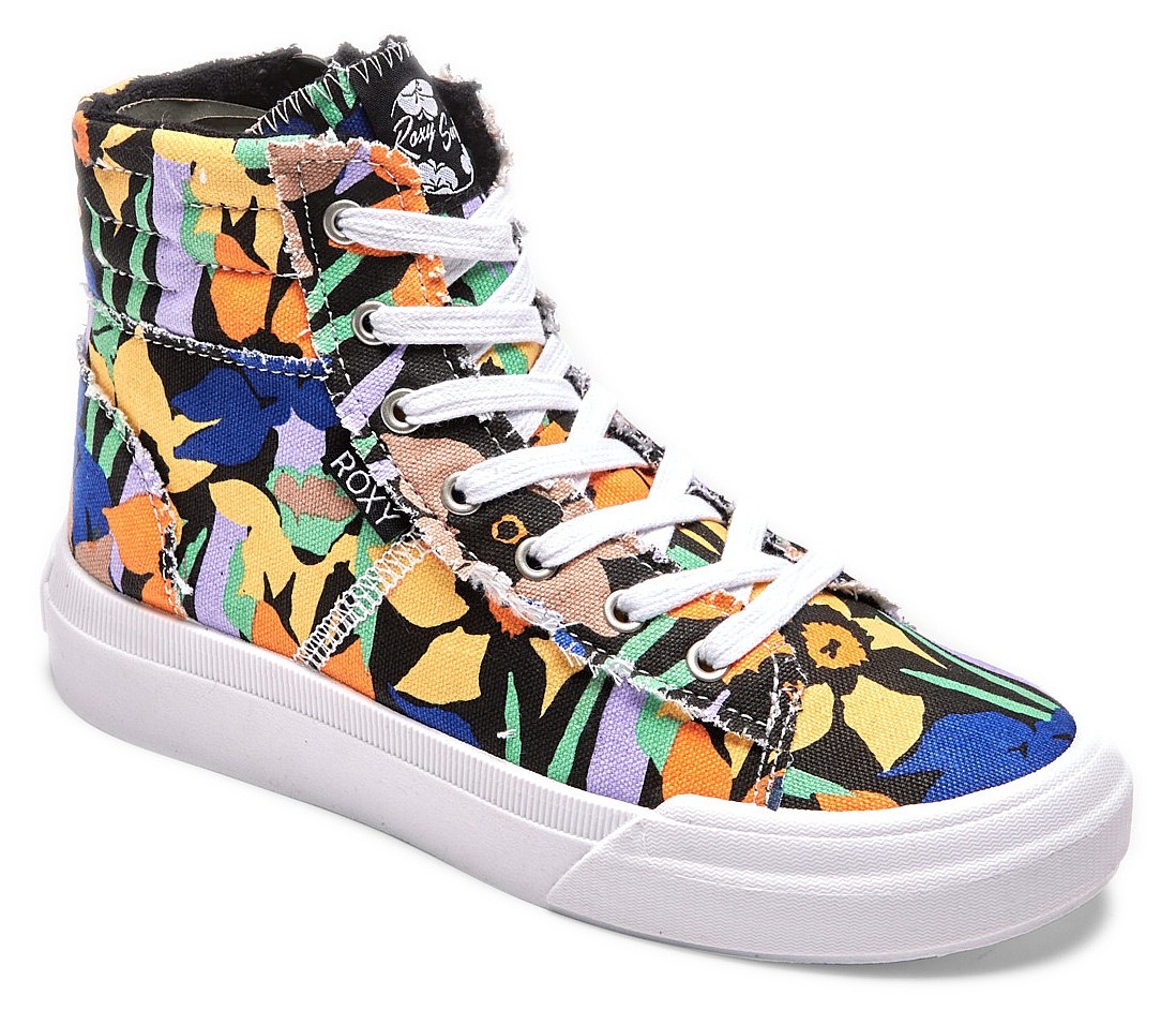 sko Roxy Rae Mid - BPT/Black Print - women´s