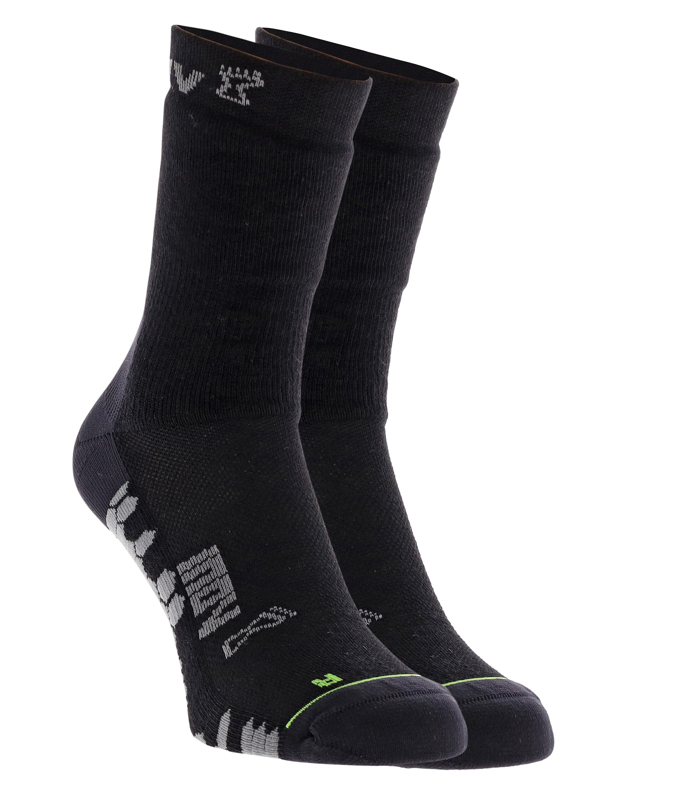 chaussettes Inov-8 Season Outdoor Mid 2 Pack - Black/Grey