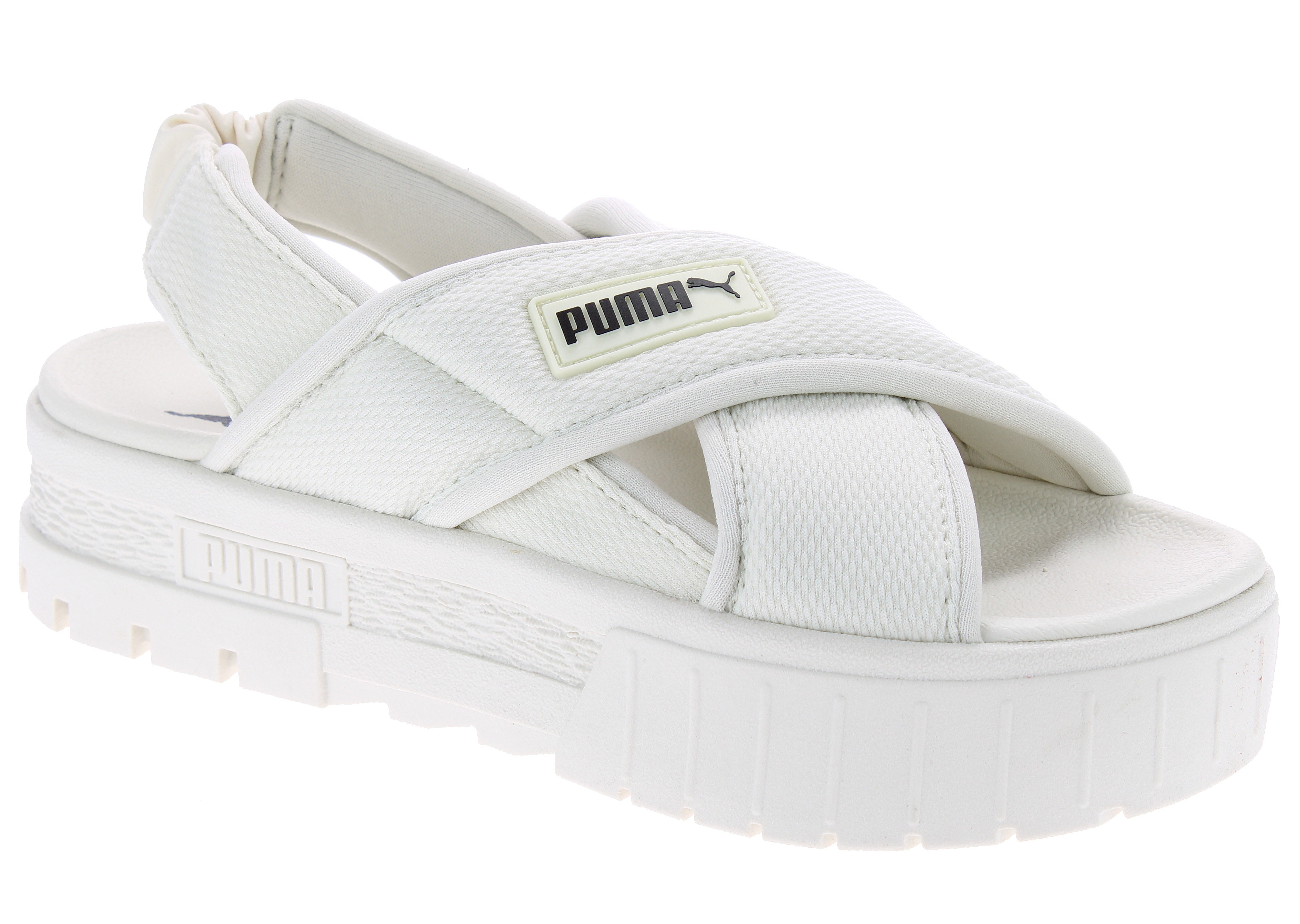 boty Puma Mayze Sandal - Marshmallow/Puma Black