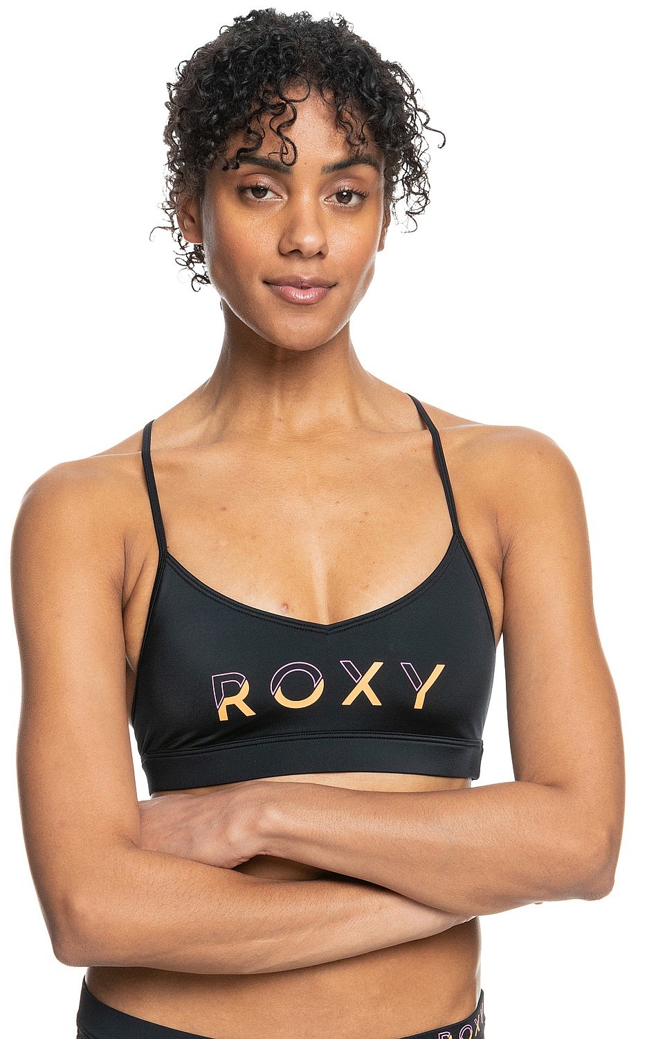 swimsuit Roxy Roxy Active Bralette SD - KVJ0/Anthracite - women´s