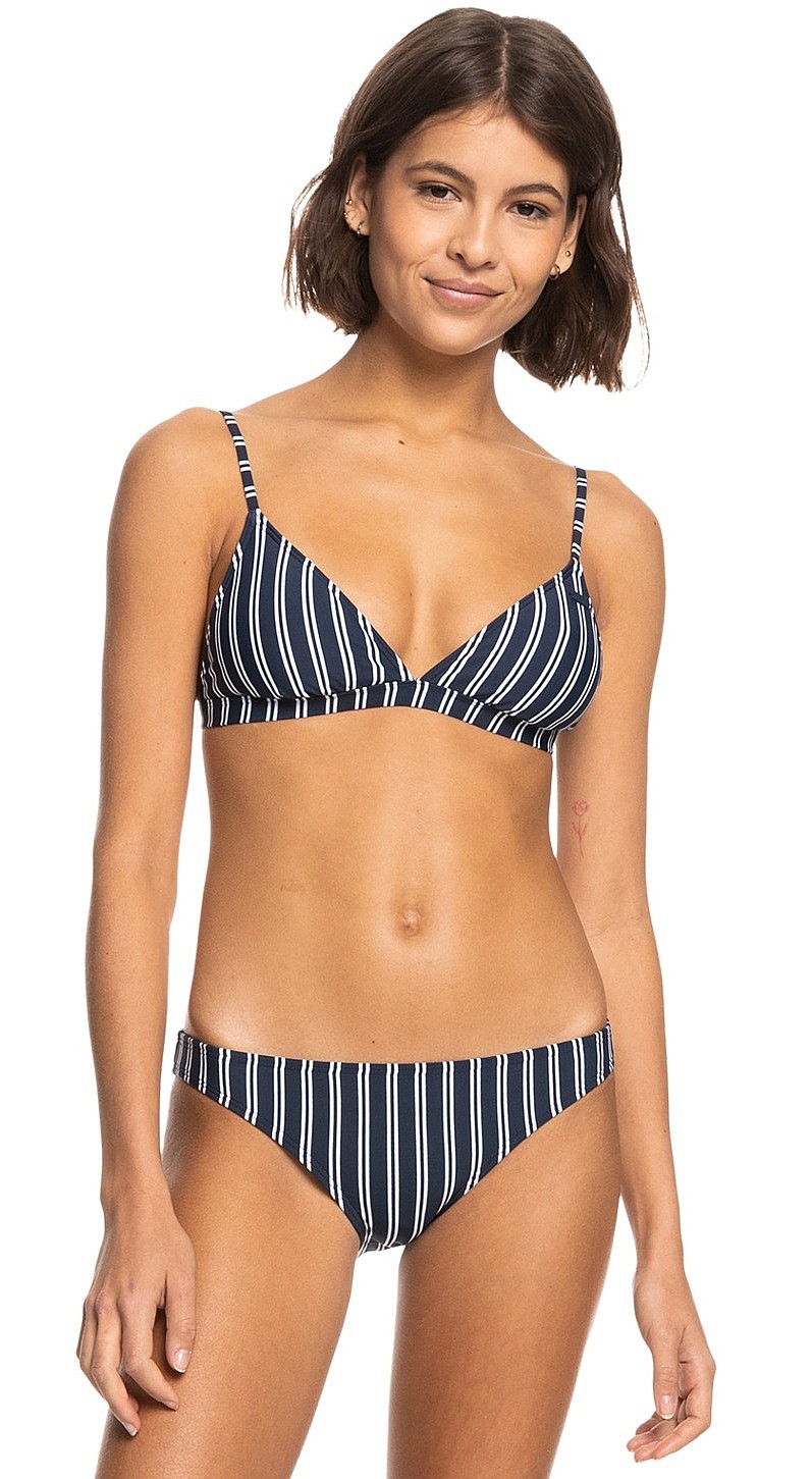 strój kąpielowy Roxy Roxy Into The Sun Fixtikitri S - BSP1/Mood Indigo Novela Stripe Vert