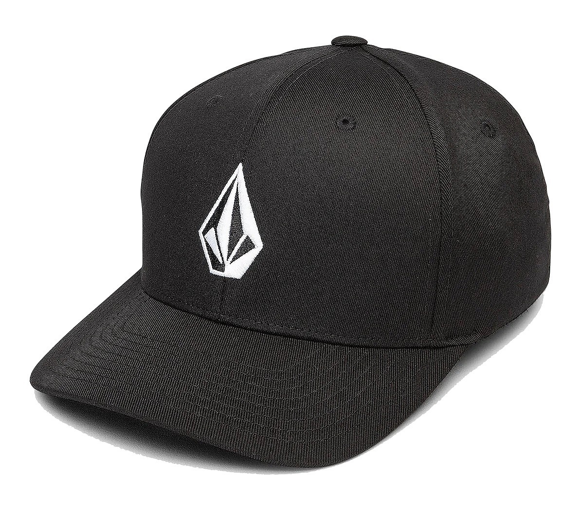 gorra con visera Volcom Full Stone Flexfit - Black - men´s