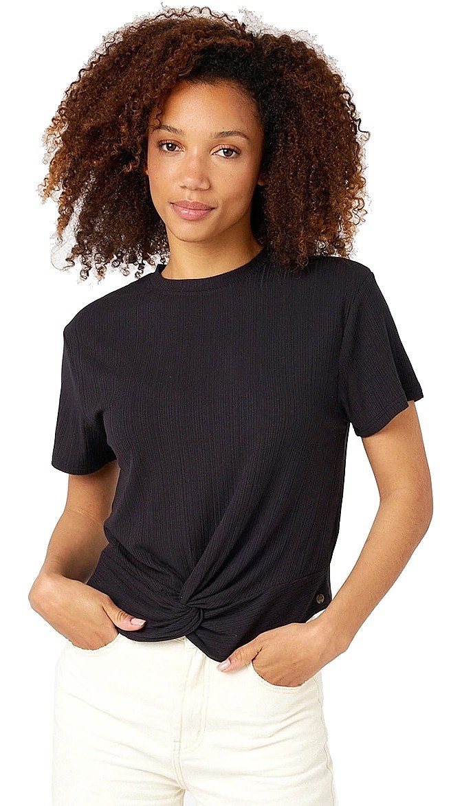 рубашка Rip Curl Lauria Rib - Black - women´s