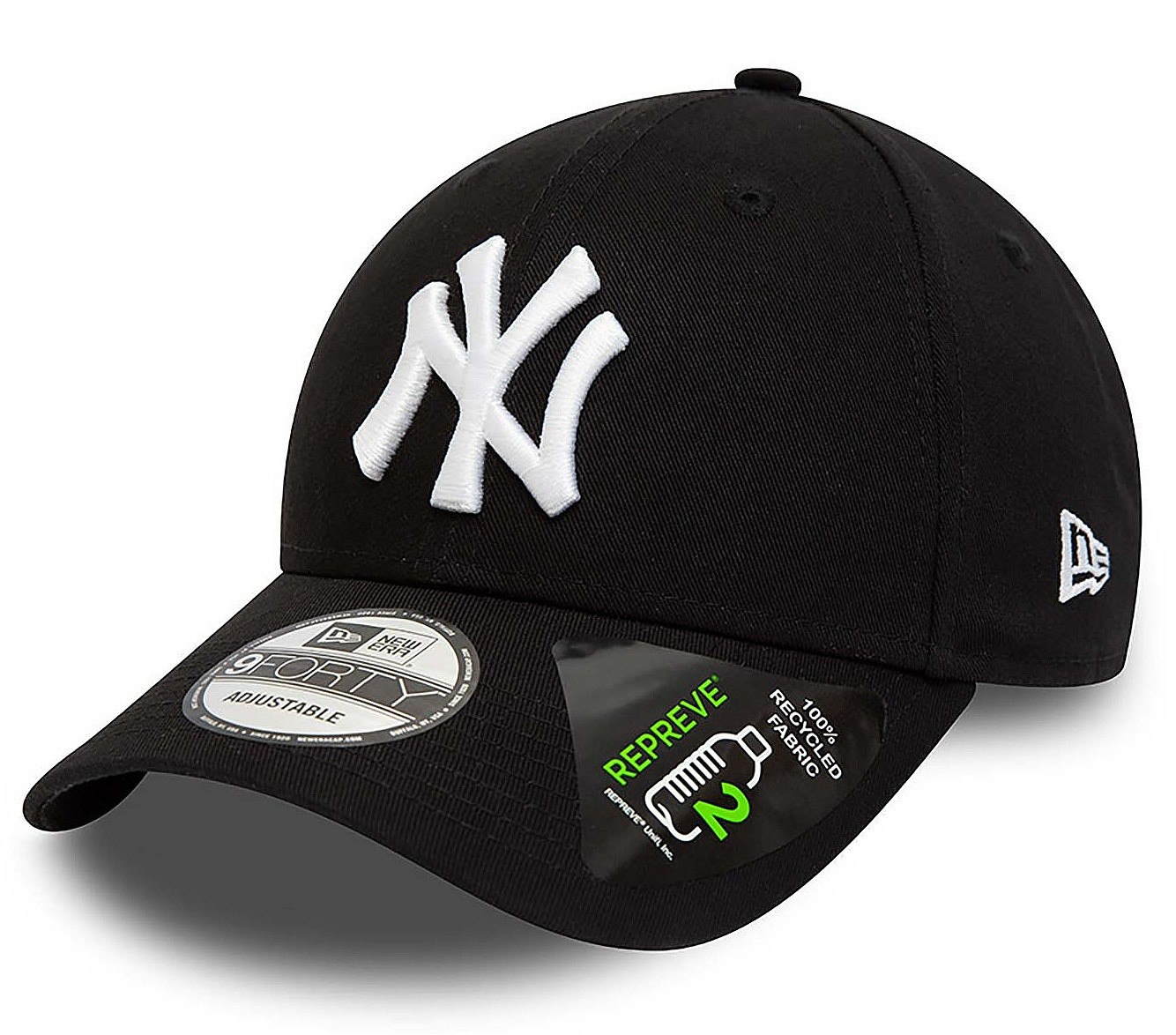 casquette New Era 9FO Repreve League Essential MLB New York Yankees - Black/White - men´s
