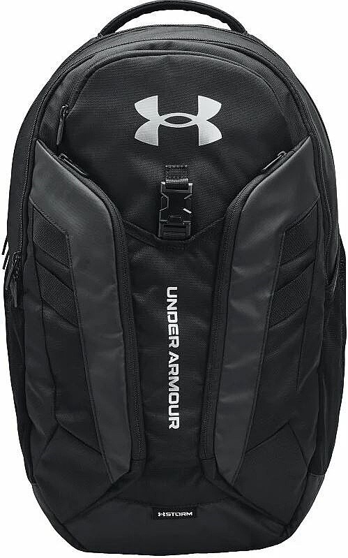 plecak Under Armour Hustle Pro - 001/Black/Metallic Silver