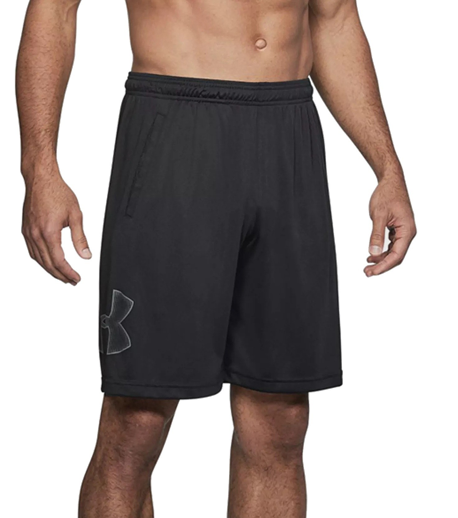 pantaloni scurți Under Armour Tech Graphic - 001/Black/Graphite - men´s