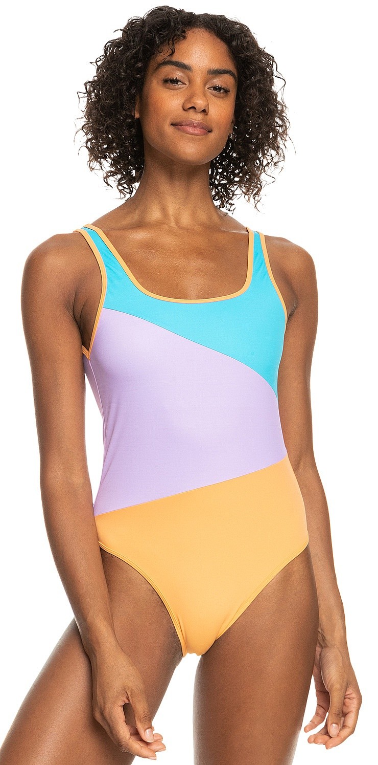 maillot de bain Roxy Colorblock Party One Piece - BGZ0/Bachelor Button - women´s