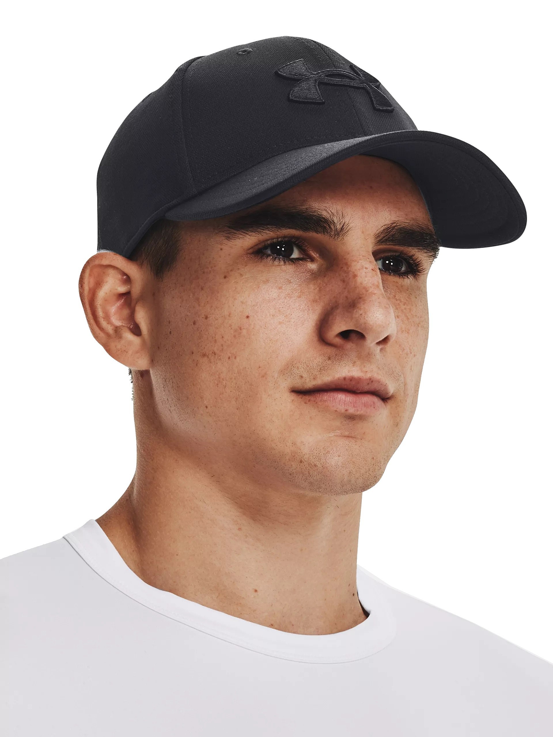 gorra con visera Under Armour Blitzing - 002/Black/Black - men´s