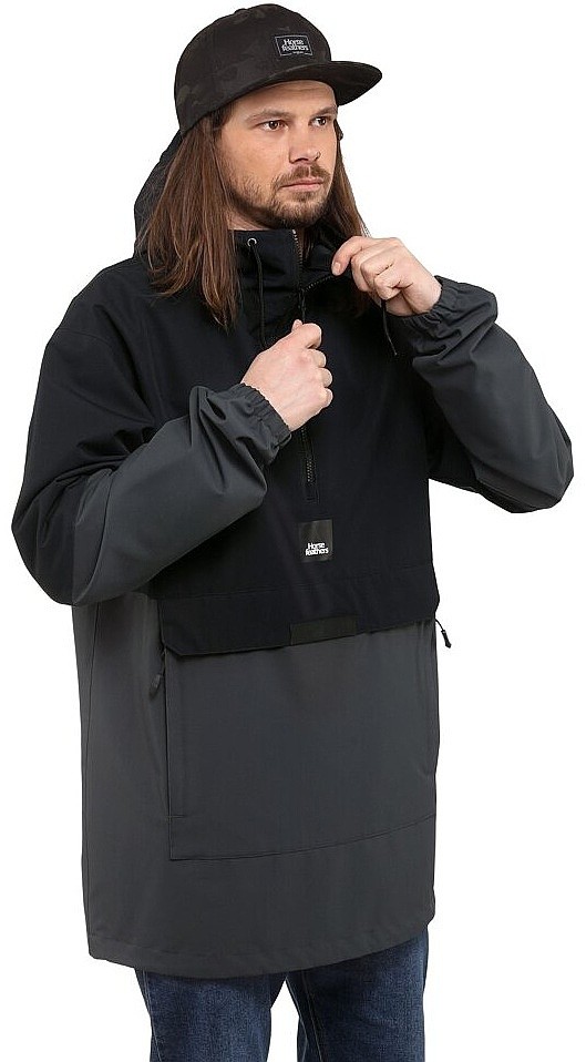 jas Horsefeathers Shaw - Black/Phantom - men´s