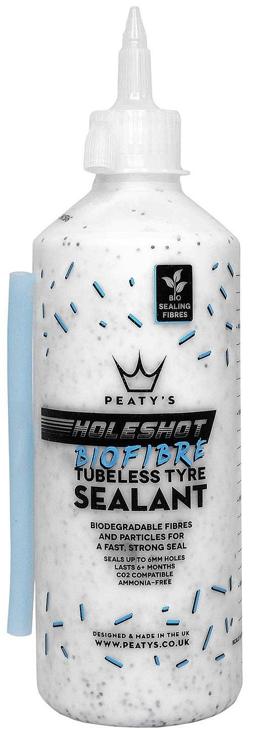 liquide préventif Peaty's Holeshot Tubeless Sealant 500 ml - White