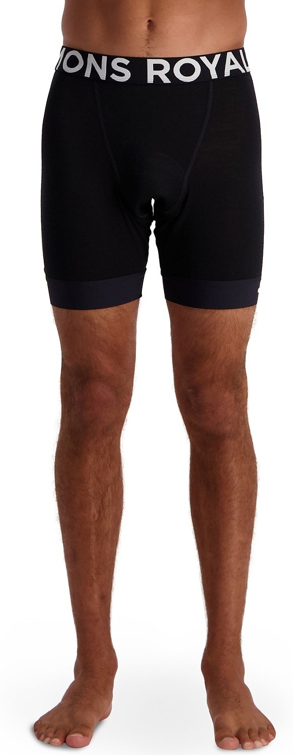 Shorts Mons Royale Enduro Merino Air-Con MTB Liner - Black - men´s