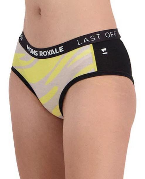 culotte Mons Royale Sylvia Boyleg - Limelight Camo - women´s