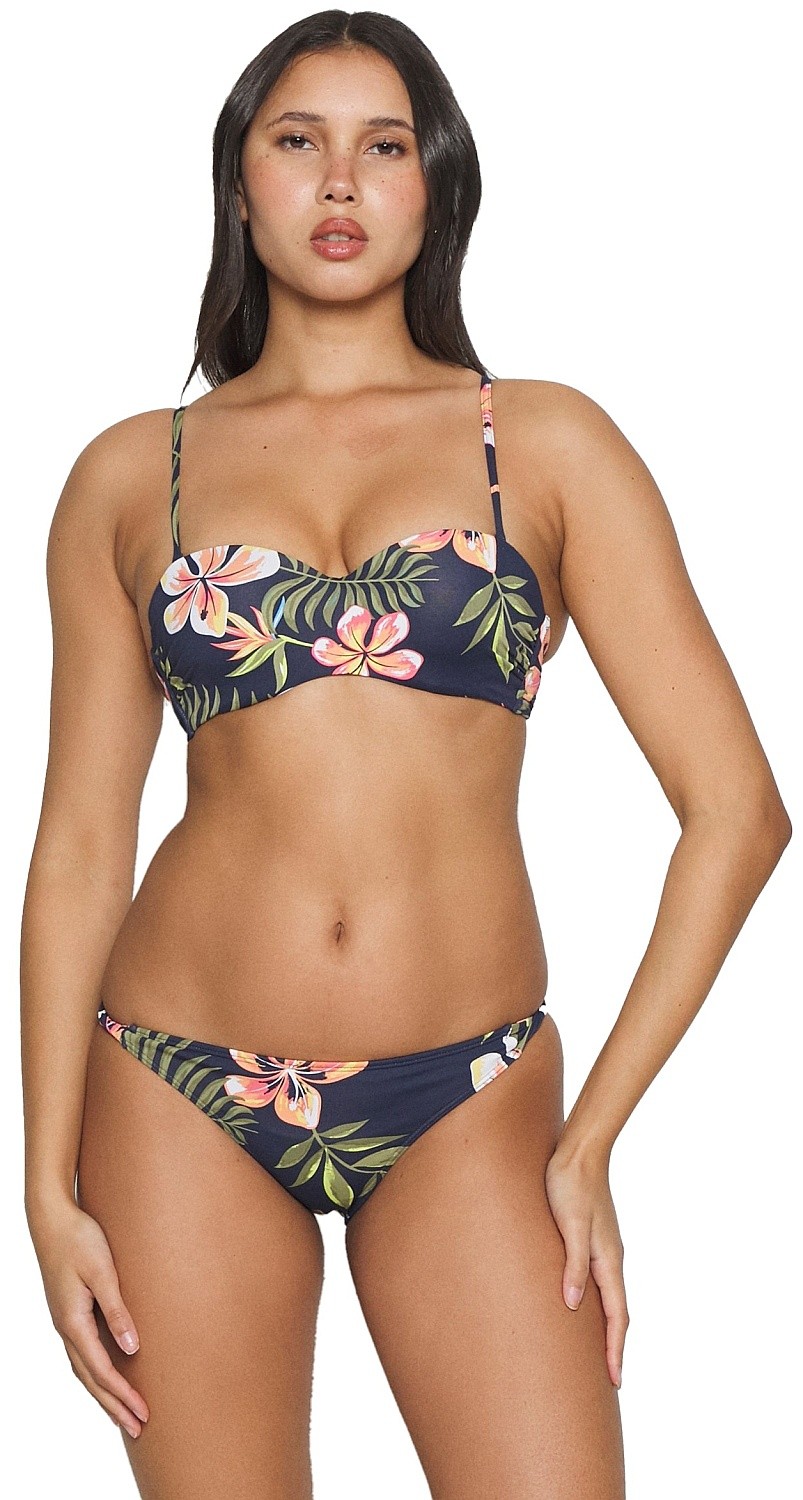 swimsuit Roxy Into The Sun Mold B Set - BSP6/Mood Indigo Tropical Depht - women´s