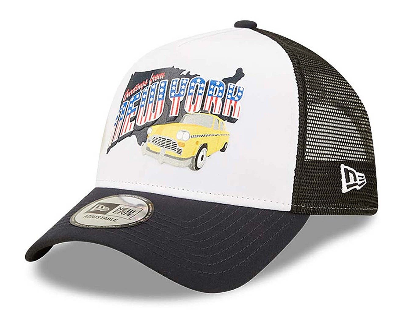 casquette New Era 9FO AF US State Wordmark Trucker - Navy - men´s