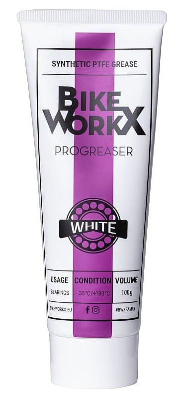 wazelina Bikeworkx Progreaser White 100 g - No Color