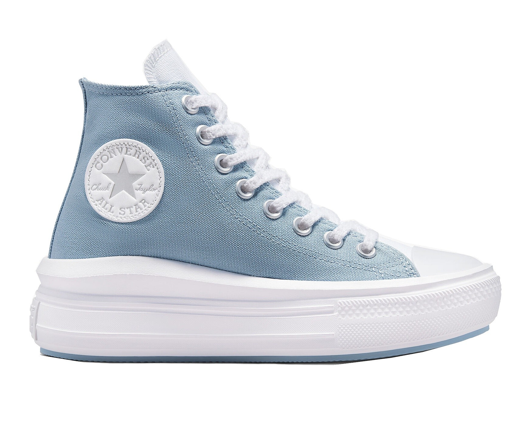 chaussures Converse Chuck Taylor All Star Move CX Platforml Hi - A03074/Ocean Retreat/White - women´s
