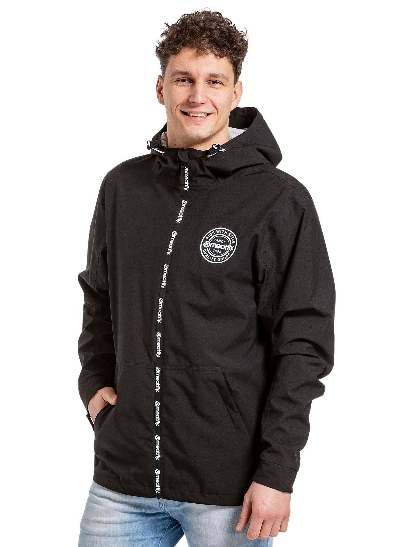 Jacke Meatfly Finn - Black - men´s