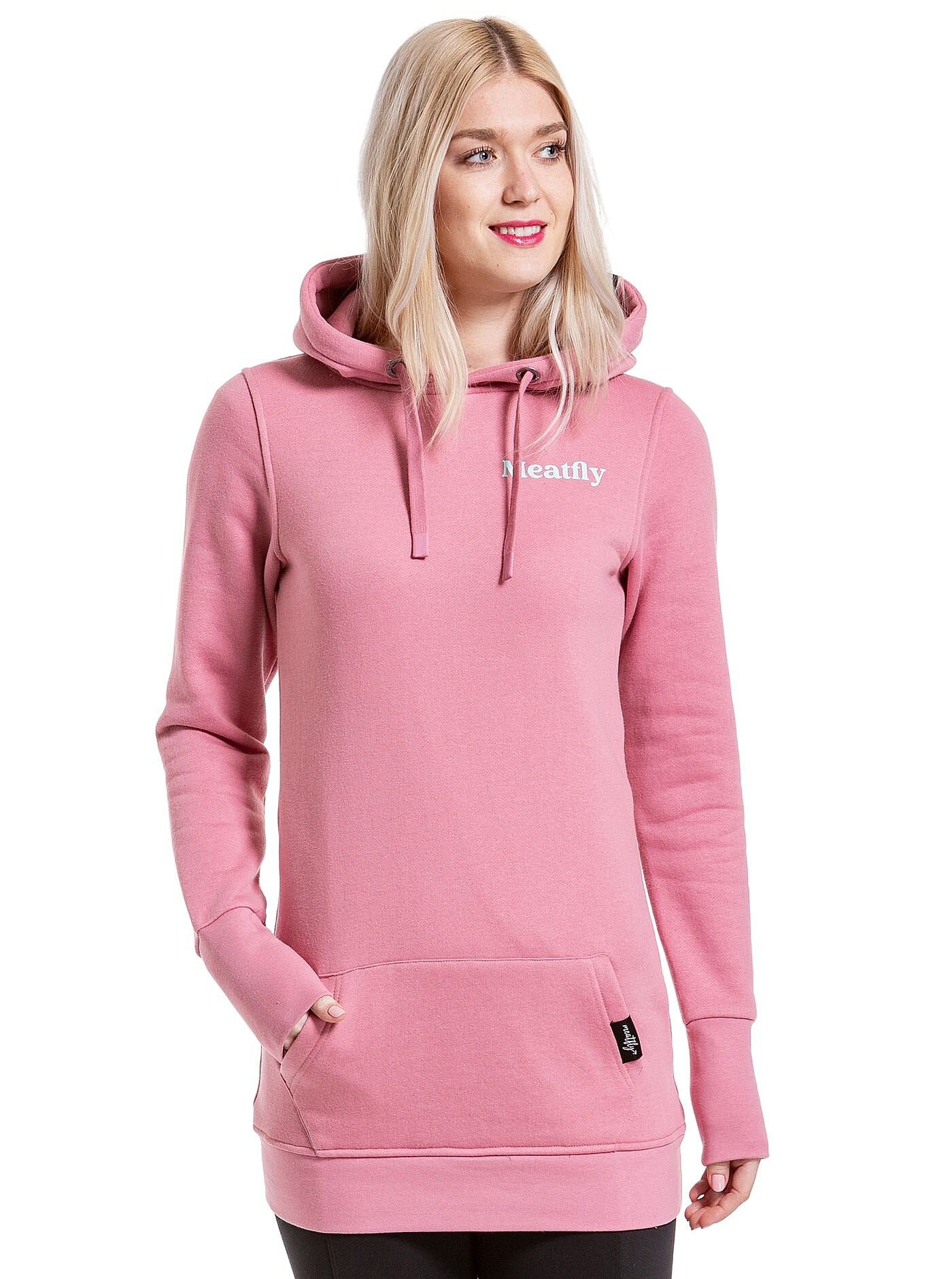Sweatshirt Meatfly Jinx - Dusty Rose - women´s