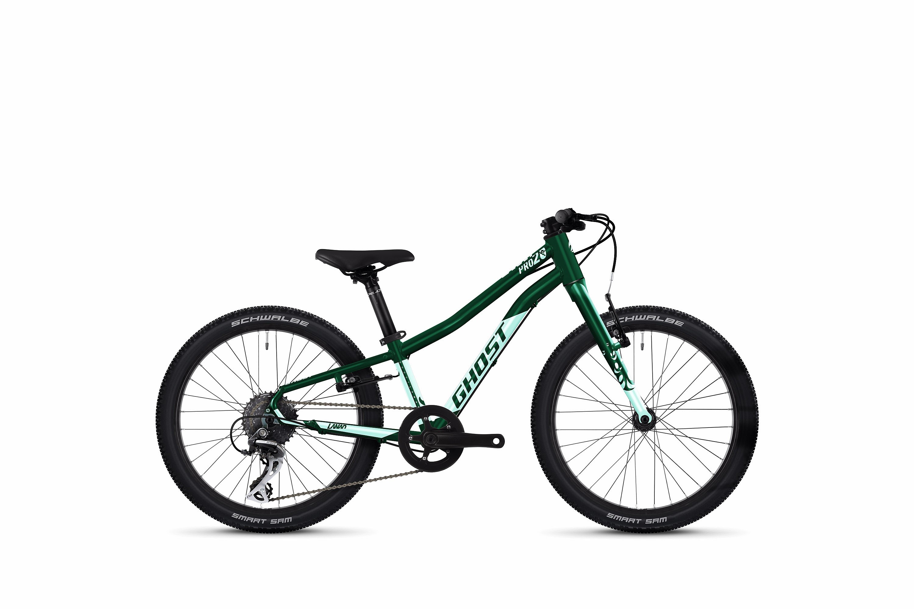 bicykel Ghost Lanao Pro 20" - Green/Mint Gloss