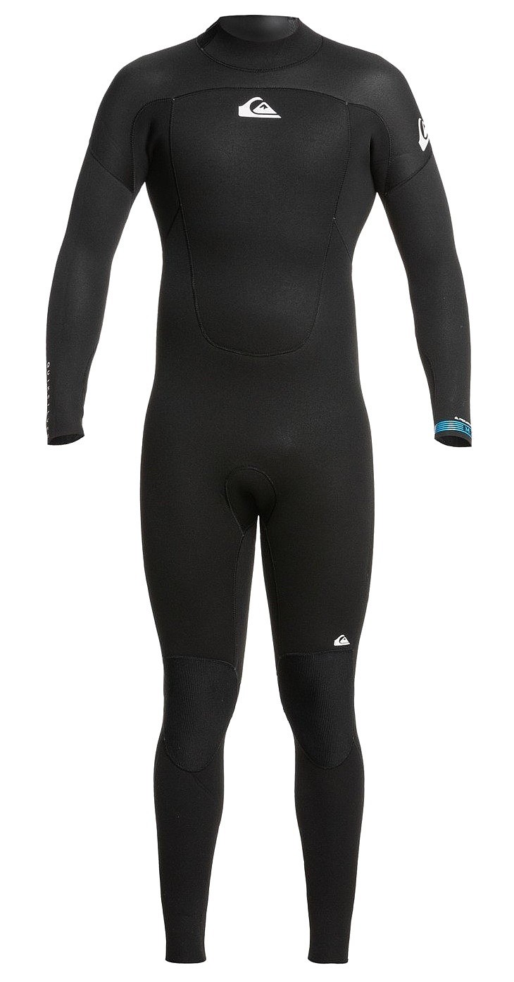 Neopren Quiksilver 4/3 mm Prologue SR Back Zip LS - KVD0/Black - men´s