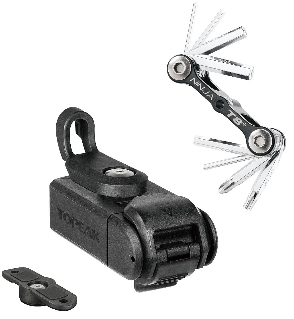scule Topeak Ninja Master+ Toolbox T8 - Black/Steel