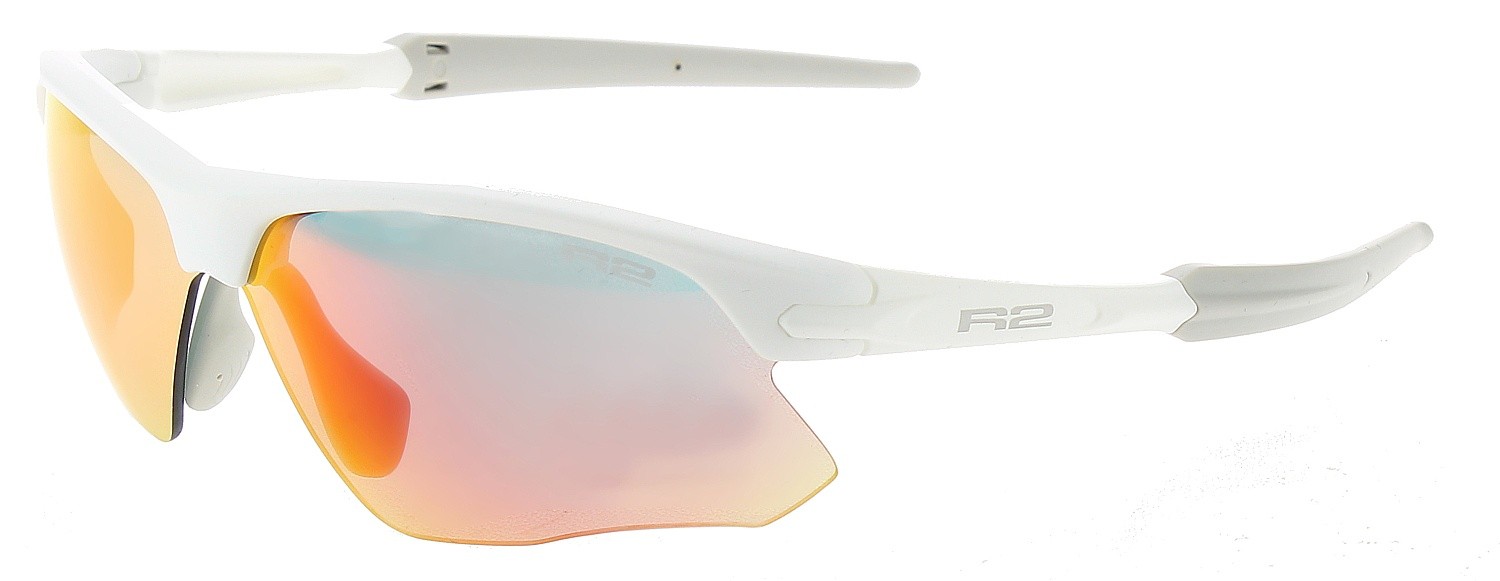 okulary R2 Kick - AT109G/Matte White/Grey/Red Black Revo