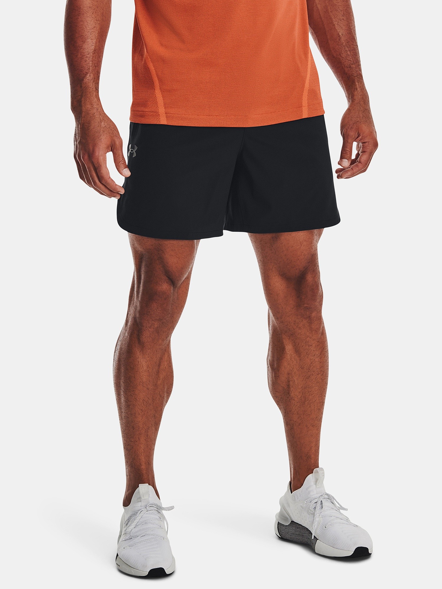 short Under Armour Peak Woven - Black/Pitch Gray - men´s