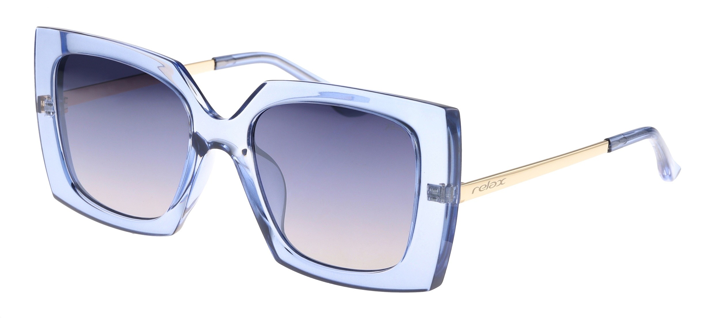 очки Relax Montebello - R0350D/Gloss Blue/Blue/Silver - women´s