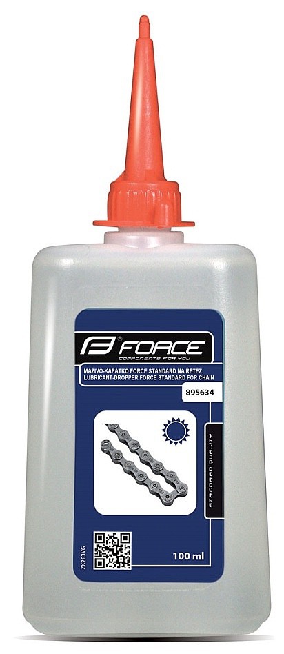 cykelolja FORCE Dropper Force Standard 100 ml - Clear