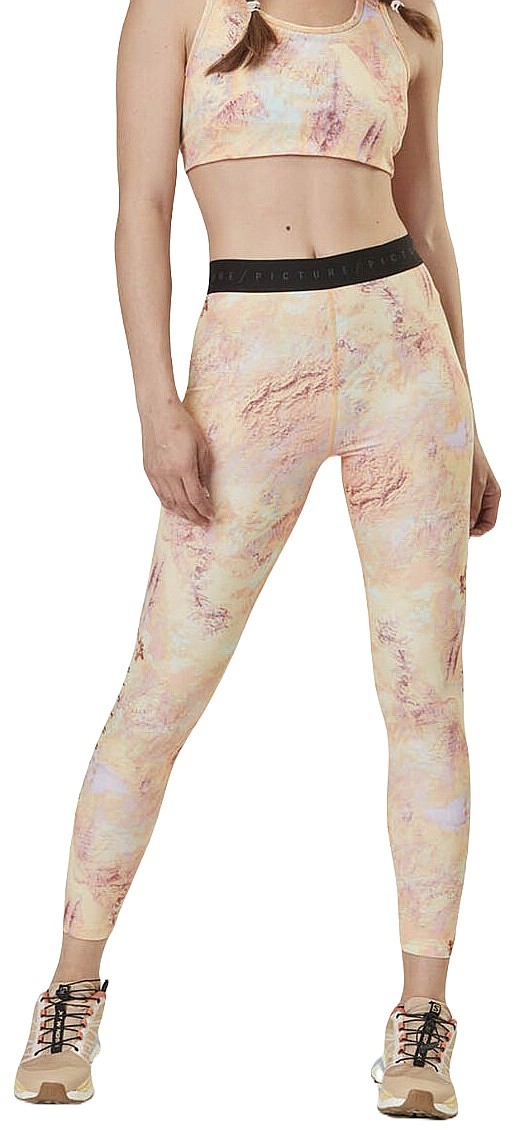 legginsy Picture Caty Print - Geology Cream