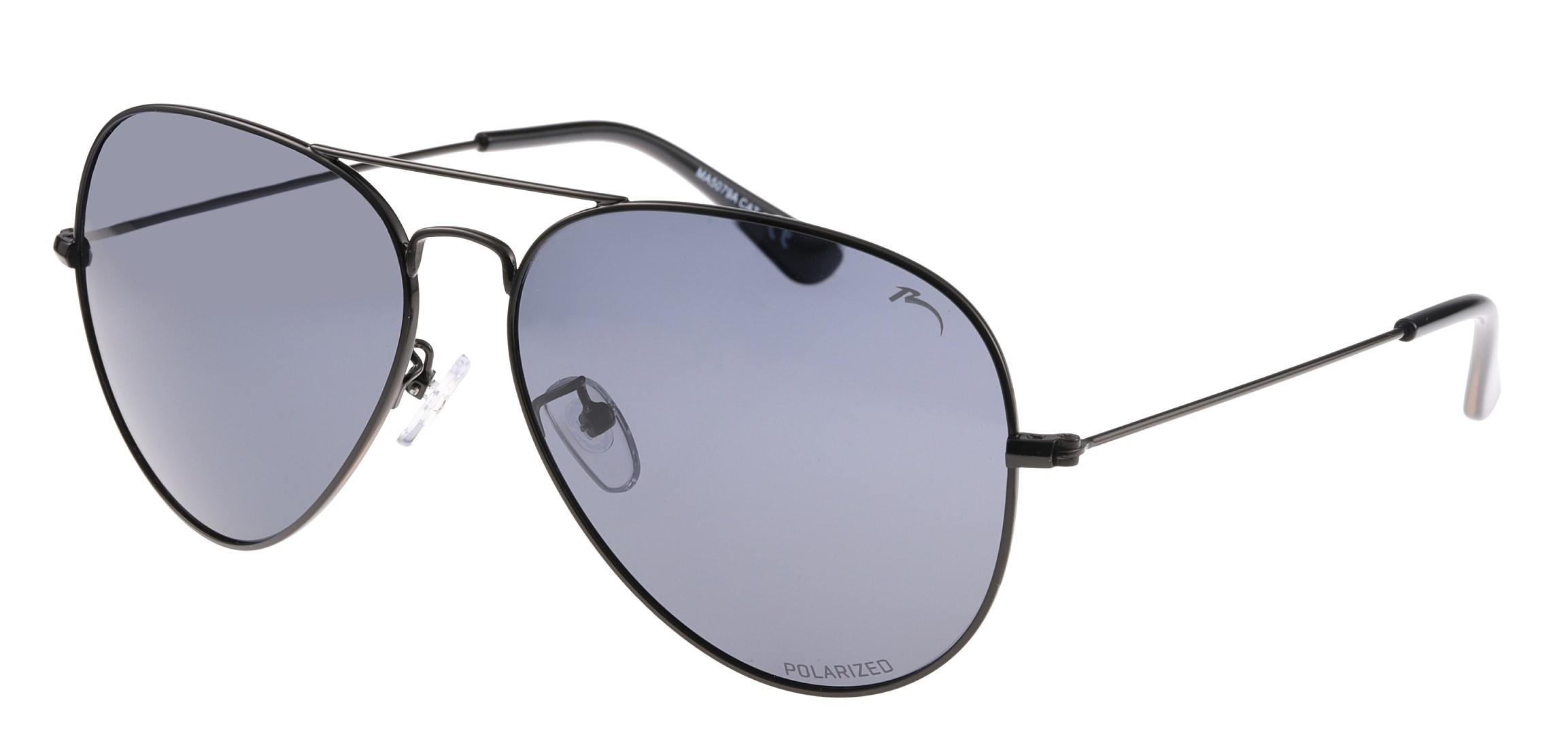 des lunettes Relax Moreton - R2351A/Gloss Black/Grey/Polarized