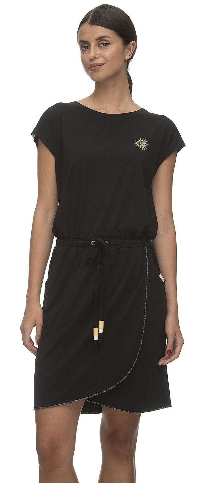 Kleid Ragwear Maiyla Organic - 1010/Black - women´s