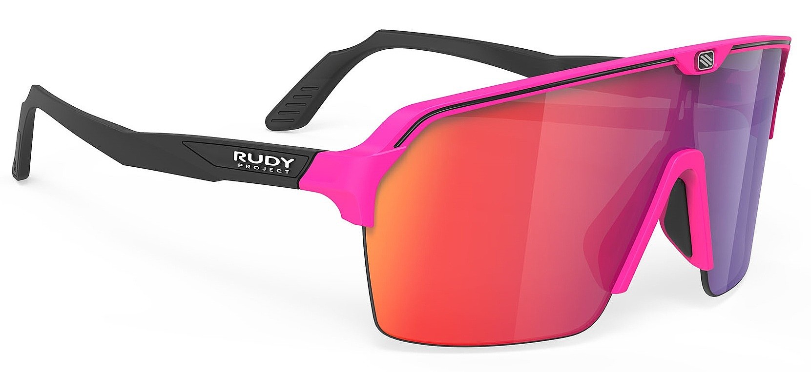 okulary Rudy Project Spinshield Air - Pink Fluo Matte/Multilaser Red