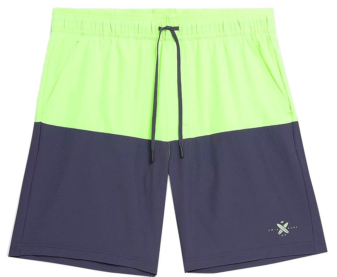 плавательные шорты 4F 4FSS23UBDSM030 - 45N/Canary Green Neon - men´s